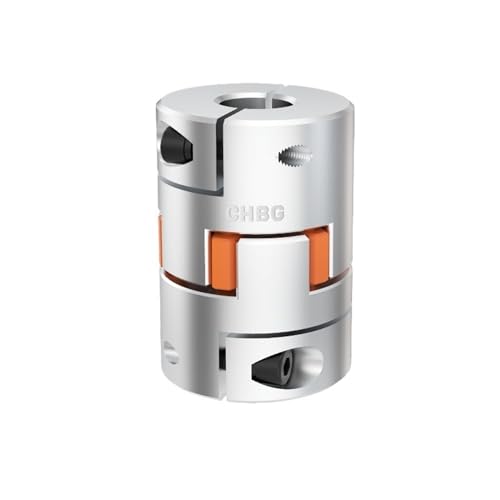Conector de motor paso a paso D40L50 con acoplador LF de 3 mandíbulas de aluminio 2