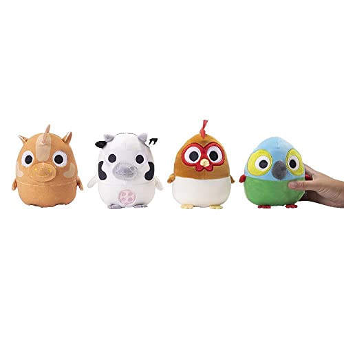 BANDAI- Peluches Musicales Bola La Granja De Zenón Exp 12 Piezas Mod Sdos, Multicolor, único (10-80030AR)