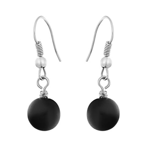 Heka Naturals Shungite Crystal Earrings for Women Cover