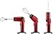 Wonderper Cordless Mixer Rechargeable Hand Mixer Hand Mixer Battery Hand Mixer Battery Operated Cordless Kitchen Mixer - Red