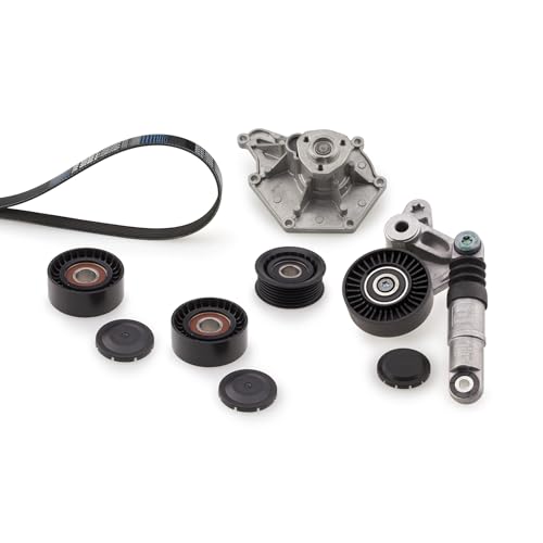 Kit Gates KP66PK2500 recambio de correa Micro-V 6PK2500 y bomba de agua de motor