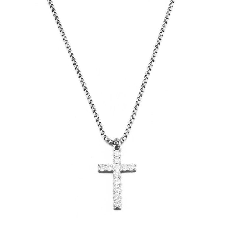 Image of Salty Alpha Anti Tarnish Neck Chain for Men | Stylish Necklace | Jewellery Accessories for Boys | Minimal Jewelry | Gifts for Boyfriend & Husband | Gift for Diwali, Christmas, Marriage, Birthday