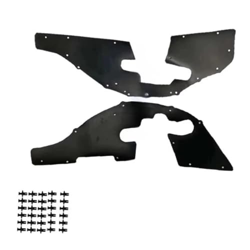 Guardabarros para Toyota FJ Cruiser 2007-2010 con delantal de goma para paso de rueda