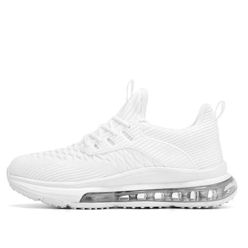 Image of Womens Slip On Walking Shoes Air Running Casual Fashion Tennis Sneakers Comfortable Non Slip Work Athletic Trainers