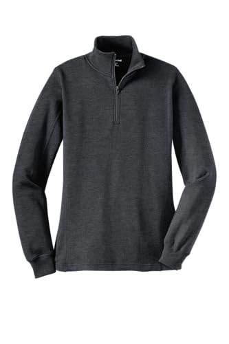 SPORT-TEK Women's 1/4 Zip Sweatshirt