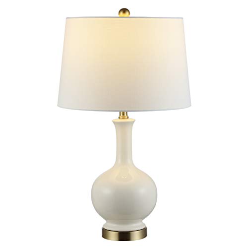 Lámpara de Mesa Cerámica SAFAVIEH 66 cm Crema