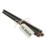 15× Vakuumröhren für Solar-Warmwasseranlagen – Ersatzröhren ohne Heat-Pipe, kompatibel mit Solarthermie-Kollektoren, GreenTechSolar