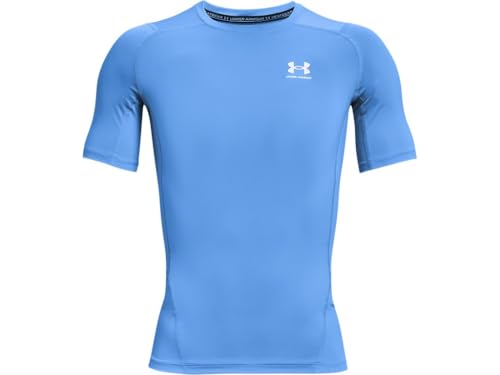 Image of Under Armour Men's UA HG Armour Comp SS Short Sleeve Functional Shirt Quick Dry T-Shirt with Compression Fit