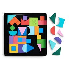 BrainwrightMagnetic Shapes Abstract World Puzzle