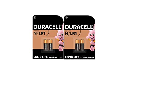 4X Duracell N/LR1 E90 (2 Blister mit 2 Batterien) 4 Batterien