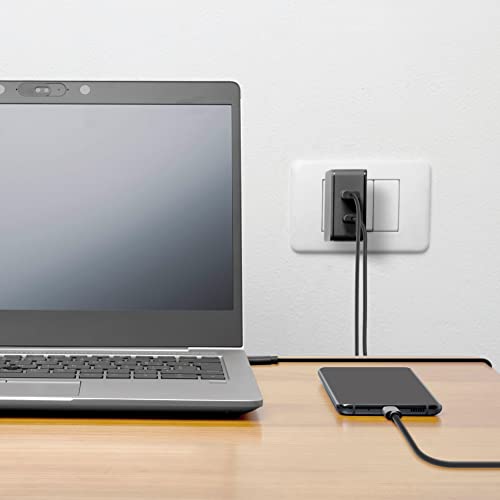 Chargeur USB mural Cellularline ACHITUSB2PD42K fini le manque de prises type A et USB-C