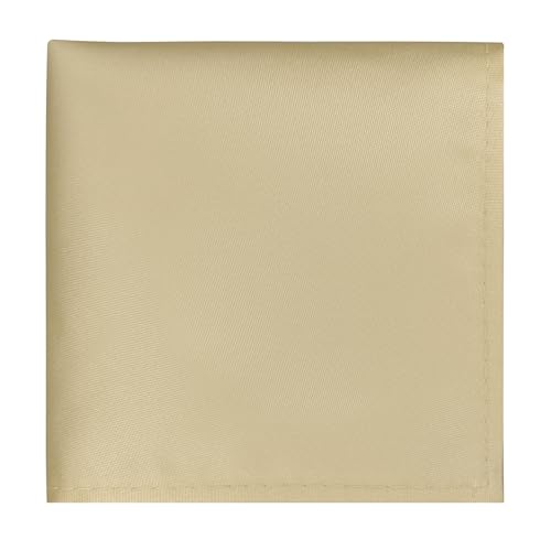 Image of Men's Pocket Square, Solid Color Boys Handkerchiefs for Men Wedding Party