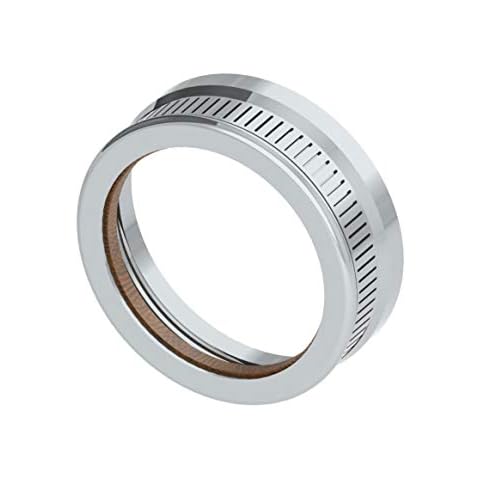 Albion Engineering Company 421-G01 2" Threaded Steel Front Ring Cap for Plastic Cone Nozzles Used on Albion Professional Line Guns, Silver Cover