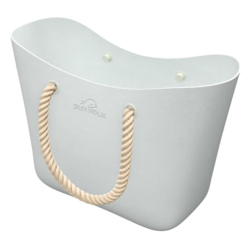 SUN NINJA Strandtasche XXL Familie - Badetasche XXL Familie - Gummi...