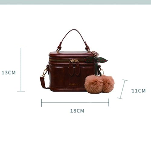 Bolso tipo caja para mujer negro estilo estilizado miniatura 7