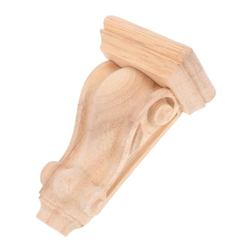 WATIIFUFU 欧州風彫刻柱頭 コーナーデコール用ヴィンテージ木彫り飾り 家具装飾と壁炉まわりの装飾に適した取り付け簡単なローマンスル