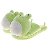 Squishmallows Slippers Sandals Warm Comfort Soft Slippers House Sandal- Wendy the Frog (size 4-5 Big Kid)