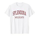 Splendora High School HS Splendora TX Retro T-Shirt