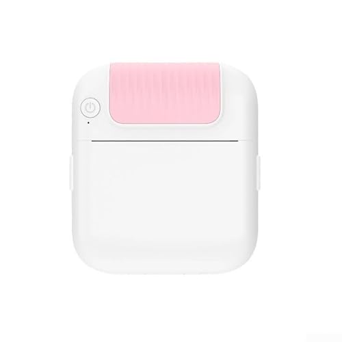 Stampante termica con tecnologia senza inchiostro ideale per un rapido accesso a etichette testi e foto rosa