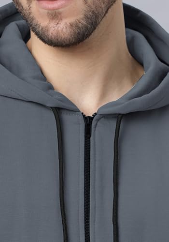 Image of Wear Your Opinion Men's Zipper Hoodie Sweatshirt Jacket for Winter Wear
