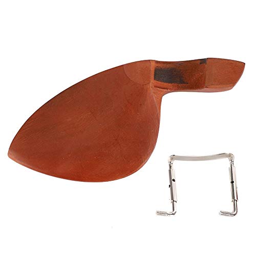 Violin Kinnhalterung, Holz Metall Violine Kinnstütze für 3/4 und 4/4 Violine Musikinstrumentenzubehör Zubehör Für Musikinstrumente