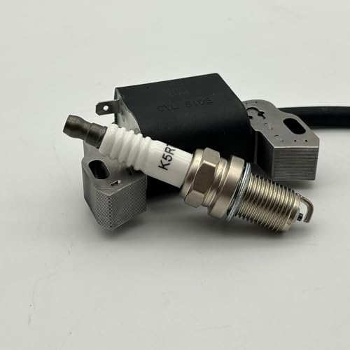 YGQ Zündspule für Briggs und Stratton 799582 798534 593872 84005272 Anker-Magnetomodul für Rasenmäher-Trimmer mit Zündkerze