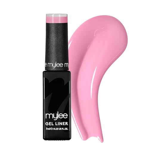 Mylee Esmalte de Uñas Semipermanente Liner Gel 7ml [Candy Girl] Pincel para Nail Art Incorporado, Manicura Pedicura UV/LED, Uso Profesional y Doméstico, Larga Duración y Fácil de Aplicar