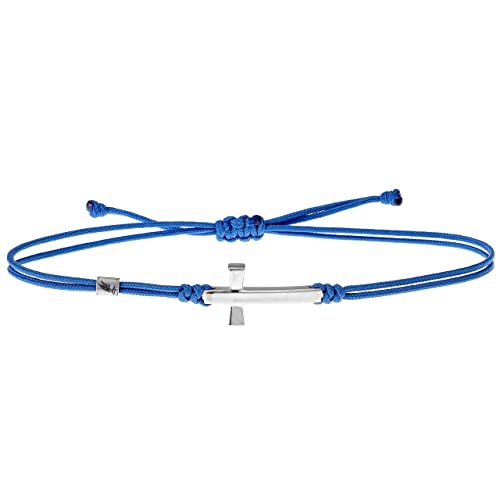 Pulsera Ajustable Cruz Paracord Unisex Wind Passion miniatura 1