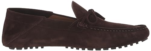 Image of BOSS Women's Suede Slip-on Moccasins with Top Bow Detail