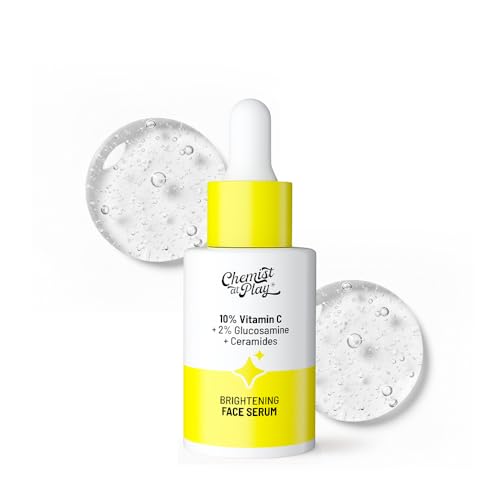 Chemist At Play 10% Vitamin C Face Serum |Brightens & Gives Glow ...