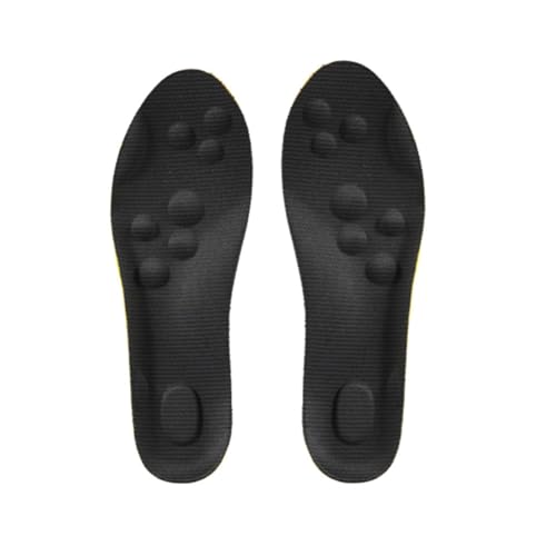 Back9relief Golf Insoles, Pain-Free Golf for 18 Holes Straight, Arch Support for Plantar Fasciitis Relief (Black,10)