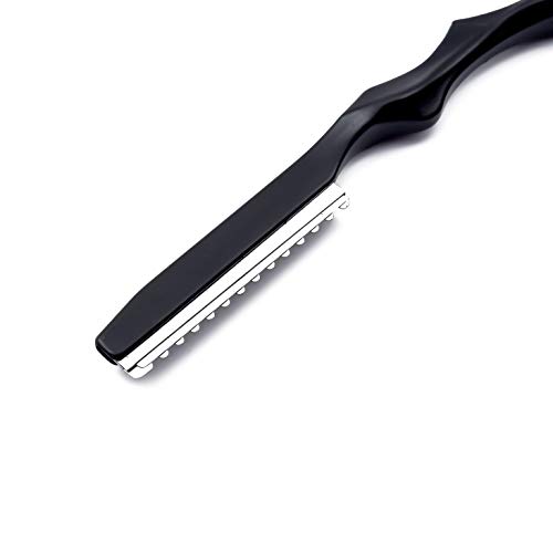 6.0 inch Left Hand Hair Thinning Shears for Hair Cutting Professional 30 Teeth Salon Blending Scissors Hairdressing Scissor JP 440C Texturizing Shears for Lefty Men Women - Thumbnail 7