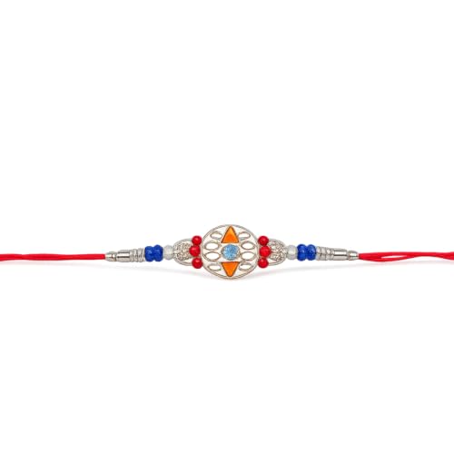 Image of Coloressence Rakhi for Brother, Raksha Bandhan, Multicolor, 1pc (Design and Color may vary as per availability)