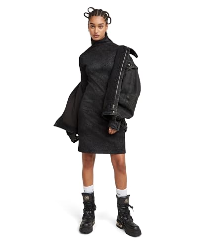 G-Star RAW Coated Rib Dress