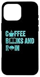 Coffee Books And Rain Coffee Book Lover Graphic Co