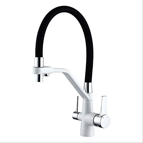 Robinet purification robinet d'évier de cuisine 3 voies nickel - 6