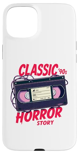 Classic's Horror Story VHS�e�[�v �X�}�z�P�[�X iPhone 15 Plus �p