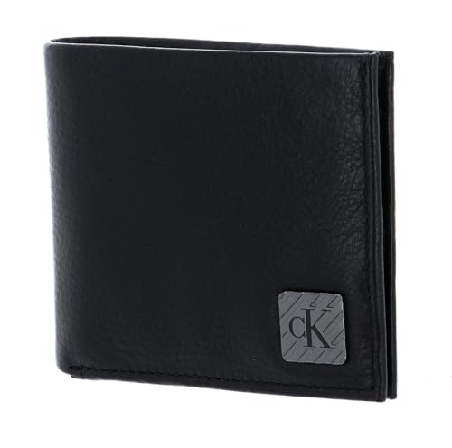 Portefeuille CKJ Logo Hardware Bifold RFID Black de Calvin Klein pour homme moderne
