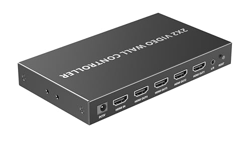 Controlador HDMI Video Wall 1 entrada 4 pantallas Full HD 1080p con HDCP 1.4