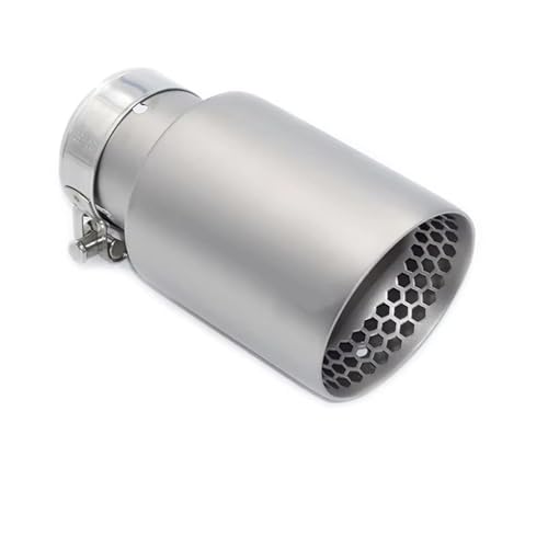 Tuyau d'échappement universel en acier inoxydable avec maille de style moderne 101mm