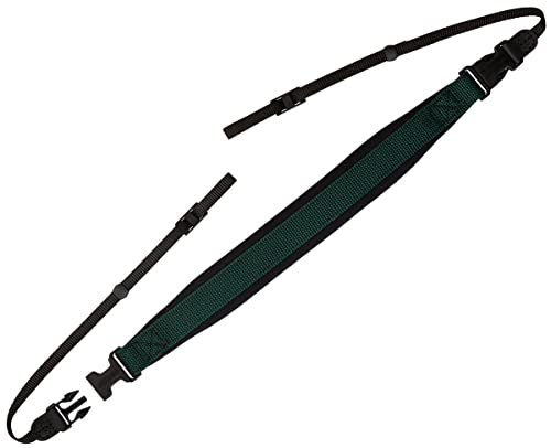 Correa para cámara Optech USA Envy verde con neopreno elástico antivibración