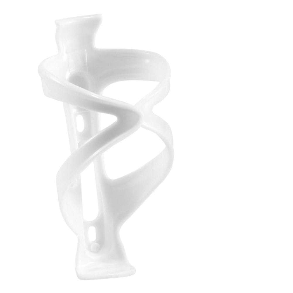 YATINGZHANG Bike Bottle Holder Plastic Bicycle Bottle Cages Kettle Stand Colorful Cycling Bracket Lightweight Cup Shelf Water Holder(White-2)