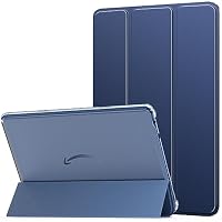 MoKo Case for Kindle Fire HD 10 Tablet 13th Gen 2023, Navy Blue