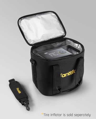 Fanttik Carrying Case for X9 Ultra Portable Tire Inflator, Camera Shoulder Bag, Thermal Bag