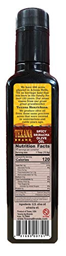 Aceite de oliva con infusión de Sriracha Texana 250 ml miniatura 2