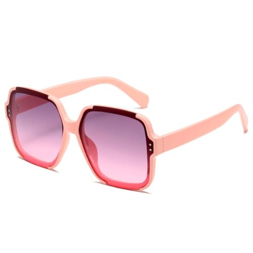 Lunettes de soleil surdimensionnées au design vintage et épuré