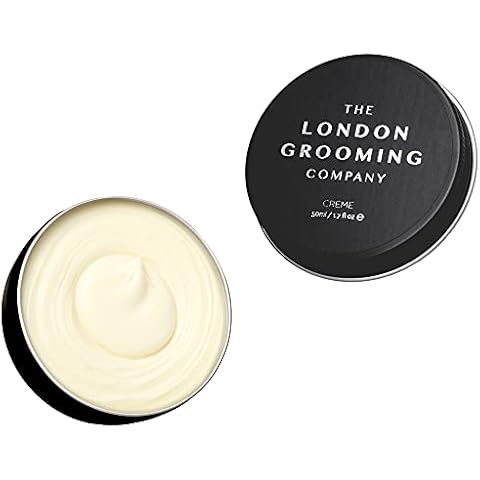 The London Grooming Company Hair Creme For Men | Medium All-Day Hold | Natural Finish | Easy to Wash Out | 50ml (1.7 Fl Oz) Cover