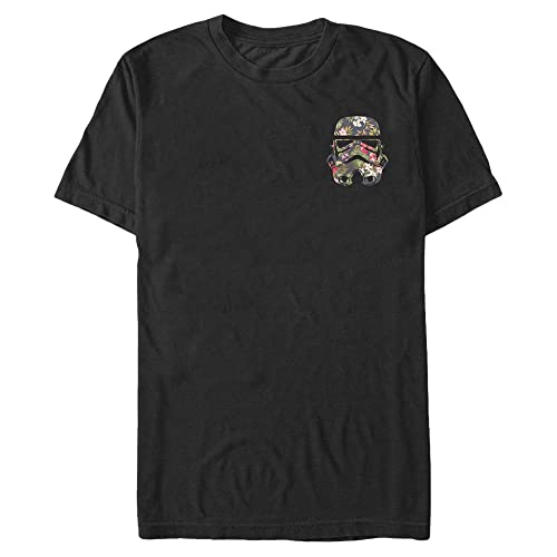 T-shirt Star Wars floral pocket homme coton haut de gamme