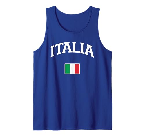 Maillot de Supporter Italie | Drapeau Italie | Fan Italie Débardeur