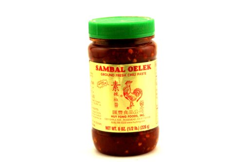 Huy Fong Sambal Oelek Ground Chili Paste - 8 oz x 2 bottles